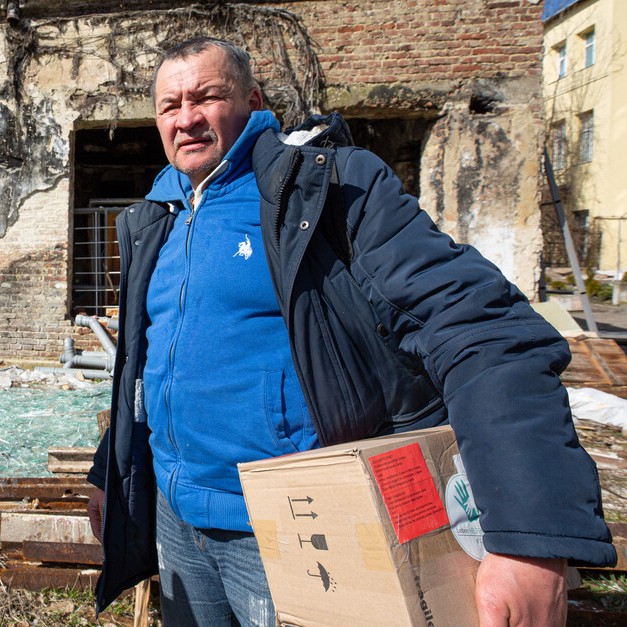 Ukraine: “You did not only give us food, but a taste of God”